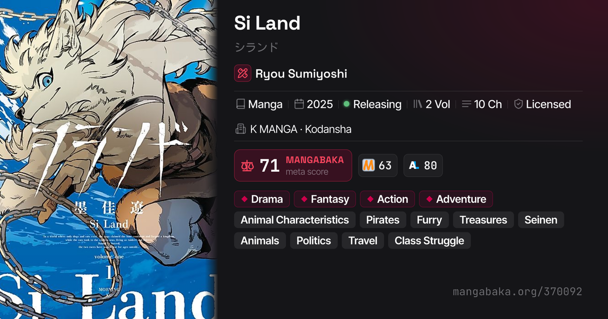 Si Land (シランド) | Action Drama Manga by Ryou Sumiyoshi | MangaBaka