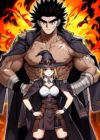 Cover image for the manhua called Muscle Mage