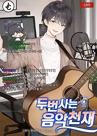 Cover image for the novel called Musician Genius Who Lives Twice