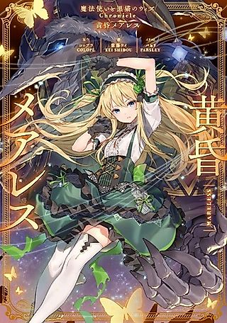 Cover image for the novel called Mahou Tsukai to Kuroneko no Wiz Chronicle