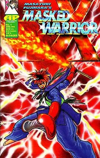 Cover image for the manga called Masked Warrior X