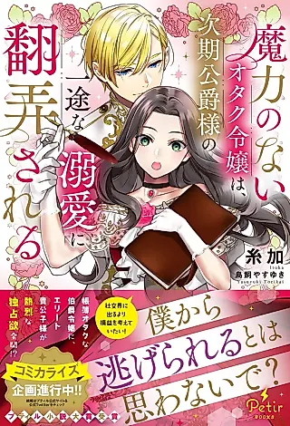 Cover image for the novel called The Non-Magical Otaku Lady is Enchanted by the Next Duke's Deep Devotion