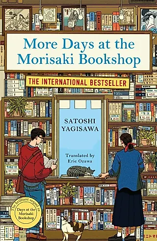 Cover image for the novel called More Days at the Morisaki Bookshop