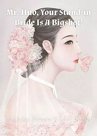 Cover image for the novel called Mr. Gu, Your Replacement Bride Is A Big Shot!