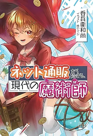 Cover image for the novel called Net Tsuuhan kara Hajimaru, Gendai no Majutsushi