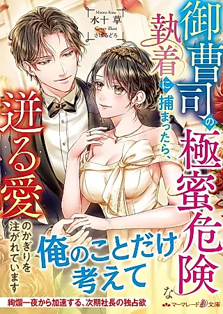 Cover image for the novel called Onzoushi no Kyoku Mitsu Kiken na Shuuchaku ni Tsuka Mattara, Hotobashiru Ai no Kagiri wo Sosogareteimasu