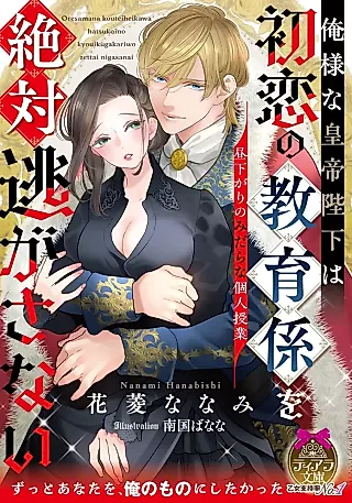 Cover image for the novel called Ore You na Koutei Heika wa Hatsukoi no Kyouiku Gakari wo Zettai Nigasanai: Hirusagari no Midara na Kojin Jugyou