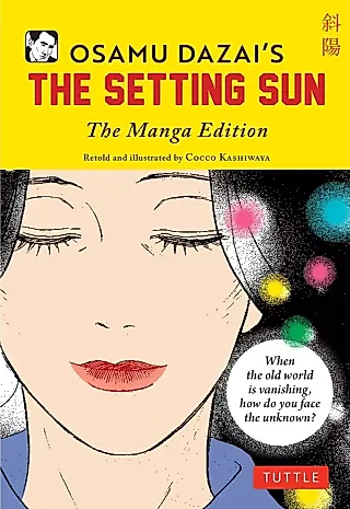 Cover image for the manga called Osamu Dazai's The Setting Sun