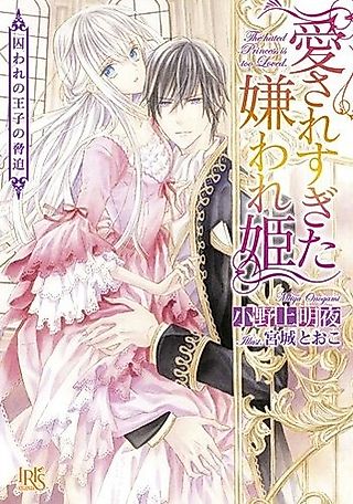 Cover image for the novel called Aisaresugita Kiraware Hime