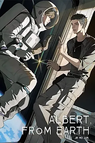 Cover image for the novel called Albert, from Earth
