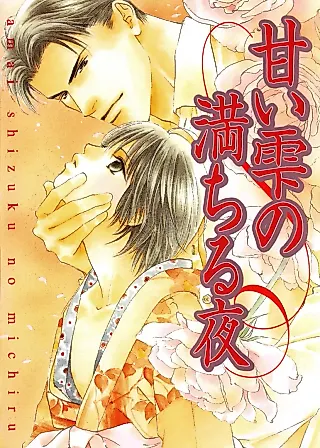 Cover image for the novel called Amai Shizuku no Michiru Yoru