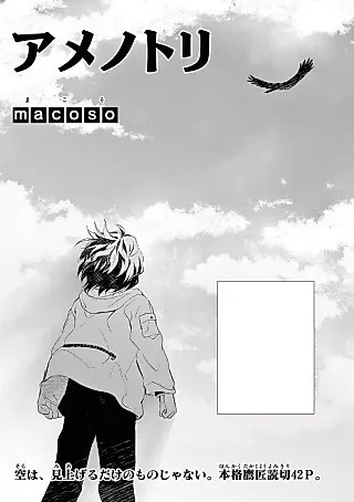 Cover image for the manga called Ame no Tori