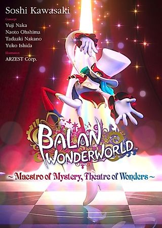 Cover image for the novel called Balan Wonderworld: Maestro of Mystery, Theatre of Wonders