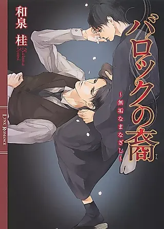 Cover image for the novel called Baroque no Sue: Mukuna Manazashi
