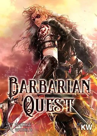 Cover image for the novel called Barbarian Quest