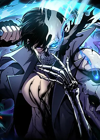 Cover image for the manhua called Becoming Necromancer God Through a Skeleton Clone