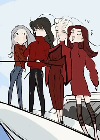 Cover image for the manhua called Bitchy Mean Girls