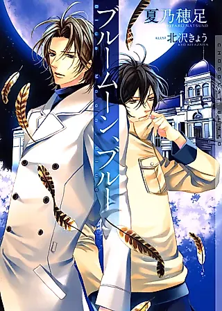 Cover image for the novel called Blue Moon, Blue