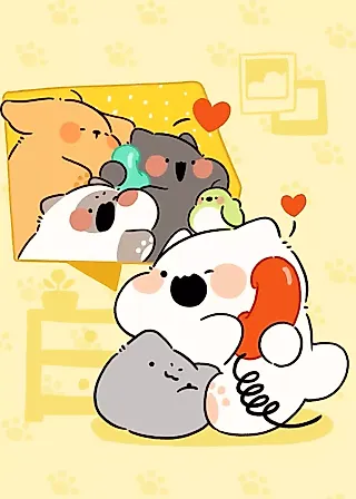 Cover image for the manhua called Chubby Cats and Dogs