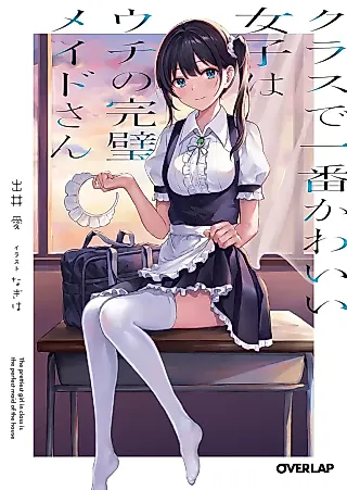 Cover image for the novel called The Prettiest Girl in Class Is the Perfect Maid of the House