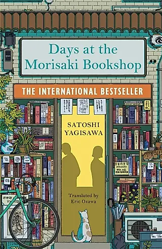 Cover image for the novel called Days at the Morisaki Bookshop