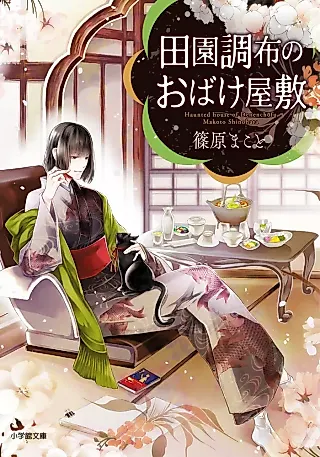 Cover image for the novel called Denenchoufu no Obake Yashiki