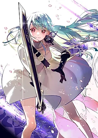 Cover image for the manga called Eiyuu Shoujo to Noroware no Ginki