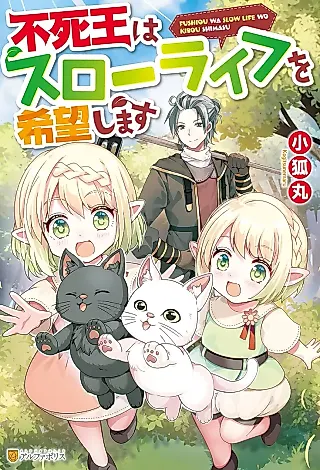 Cover image for the novel called Fushiou wa Slow Life wo Kibou Shimasu
