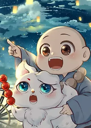 Cover image for the manhua called Give Me A Little Monk: Welcome To Monster Town