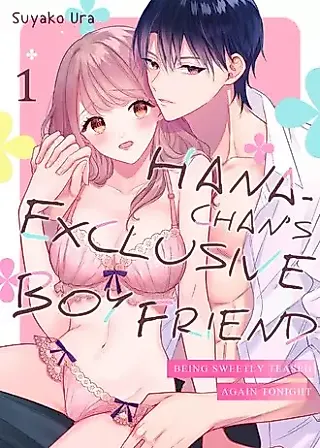 Cover image for the manga called Hana-chan Gentei Kareshi - Konya mo Amaku Ijiwaru ni Semarareteimasu