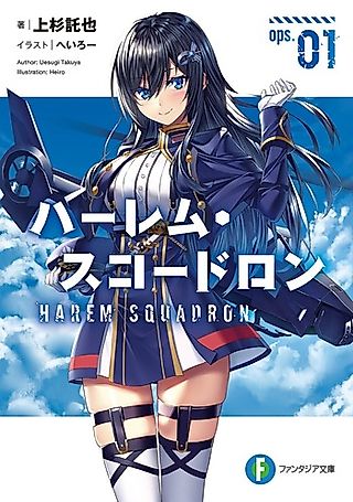 Cover image for the novel called Harem Squadron