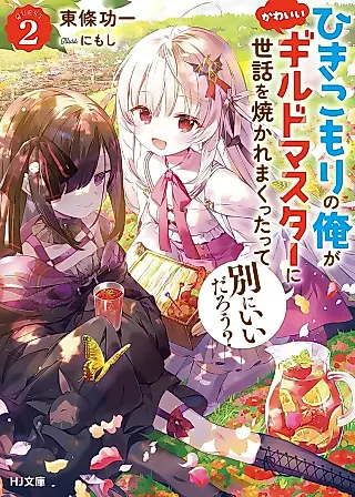 Cover image for the novel called Hikikomori no Ore ga Kawaii Guild Master ni Sewa wo Yakaremakuttatte Betsu ni Ii darou?