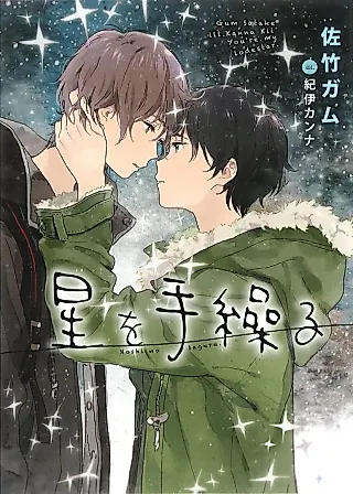 Cover image for the novel called Hoshi wo Taguru