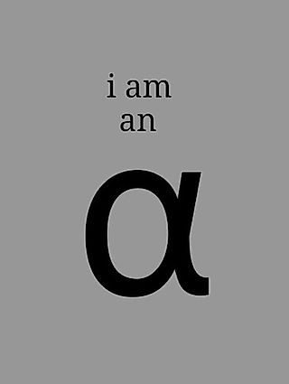 Cover image for the novel called I am an Alpha