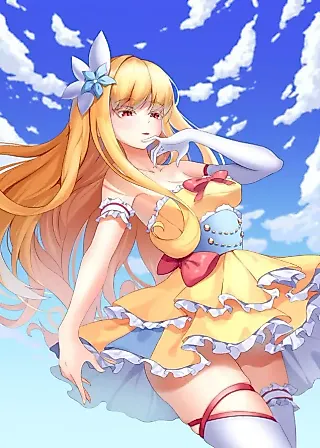 Cover image for the novel called I Became a Magical Girl In a Harem Manga
