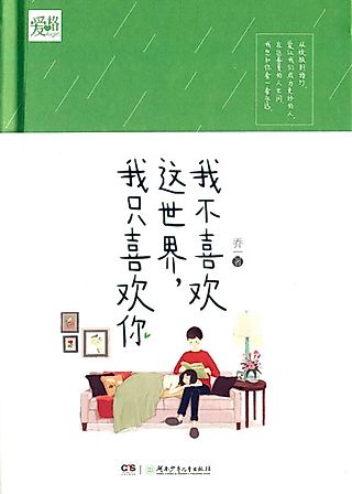 Cover image for the novel called I Don’t Like The World, I Only Like You