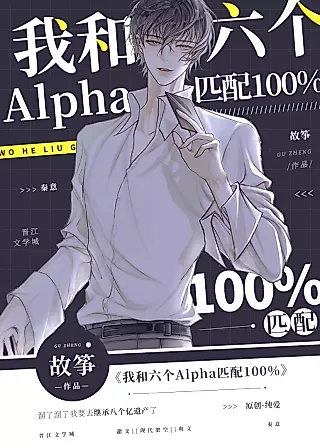 Cover image for the novel called I Matched 100% with Six Alphas