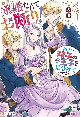 Cover image for the novel called Juukon nante Okotowari! Zettai ni Futago no Ouji wo Miwakete Misemasu!
