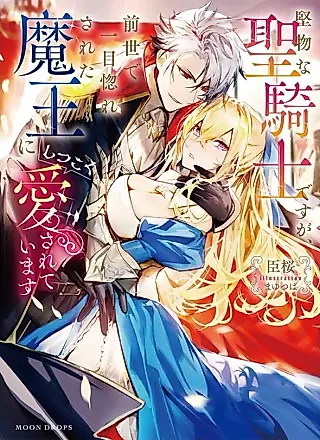 Cover image for the novel called Katabutsu na Kiyoshi Kishi desu ga, Zensei de Ichimoku Hore Sareta Maou ni Shitsu Koku Aisareteimasu