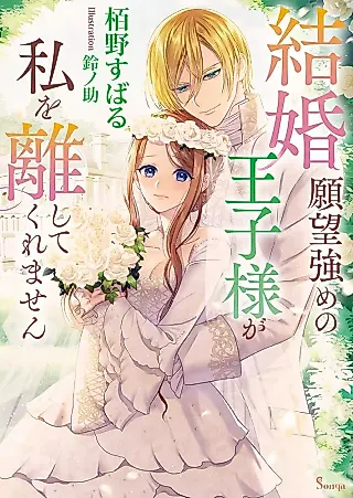 Cover image for the novel called Kekkon Ganbou Tsuyome no Ouji-sama ga Watashi wo Hanashite Kuremasen