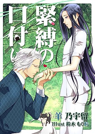 Cover image for the novel called Kinbaku no Kuchizuke