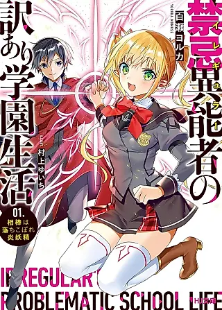 Cover image for the novel called Irregular’s Problematic School Life