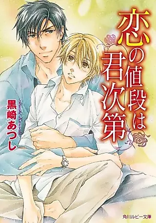Cover image for the novel called Koi no Nedan wa Kimi Shidai