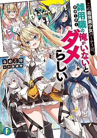 Cover image for the novel called Kono Saikyou Bishoujo Party wa, Zatsuyou Shoku no Ore ga Inai to Dame rashii