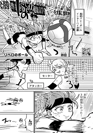 Cover image for the manga called Libero no Ball