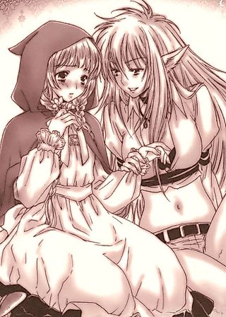Cover image for the manga called Little Yuri Riding Hood