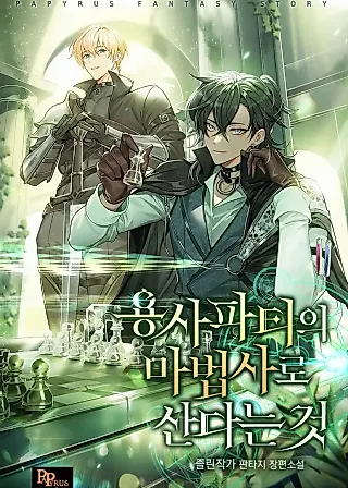 Cover image for the novel called Living as the Mage in the Hero's Party