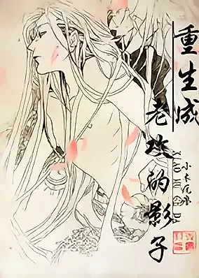 Cover image for the novel called Reborn as His Shadow