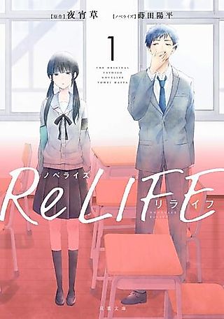 Cover image for the novel called ReLIFE