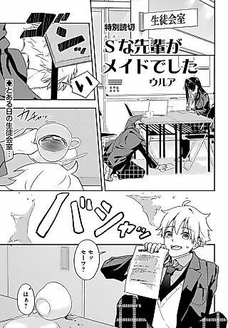 Cover image for the manga called S na Senpai ga Maid deshita